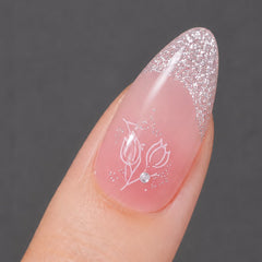 Glitter French - 198N037
